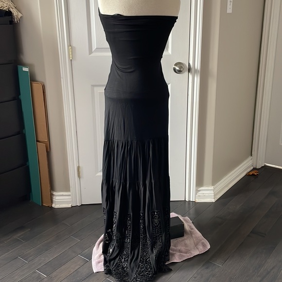 Strapless evening summer dress, great for southern holidays size L - Picture 4 of 4